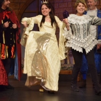 Panto - Princess and Price walk down 