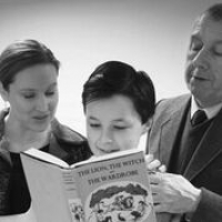 Shadowlands photo with book