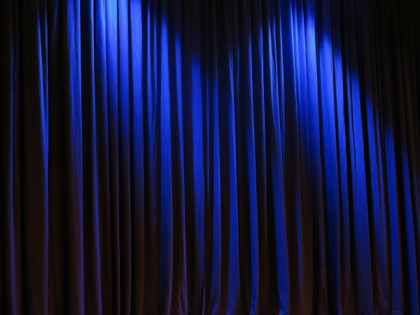 Blue Curtain Blue Curtain