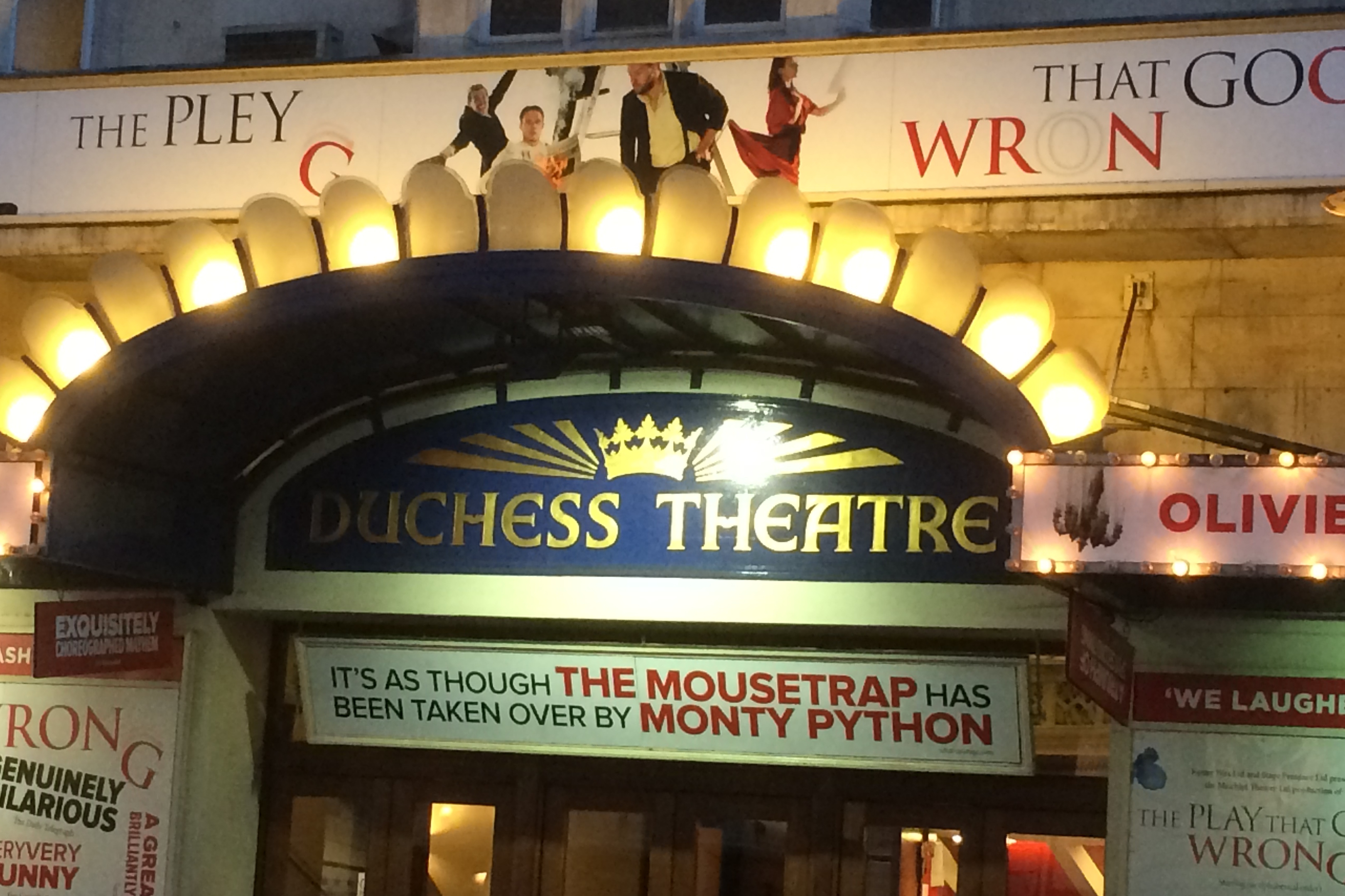 Duchess Theatre London Front